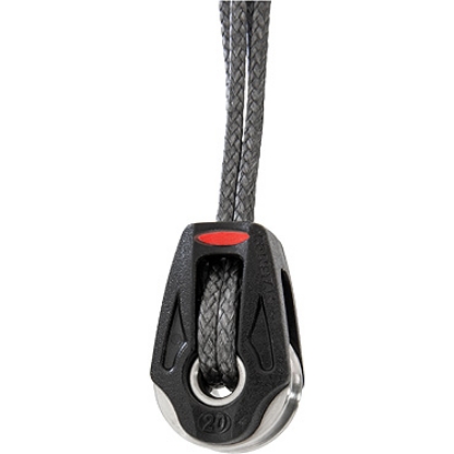 Show details for Ronstan Series 20 High Load soft attach block (HL inc lashing) Picture of Ronstan Series 20 High Load soft attach block (HL inc lashing)