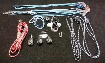 Show details for ILCA Laser complete turbo rigging pack - Ronstan Picture of ILCA Laser complete turbo rigging pack - Ronstan
