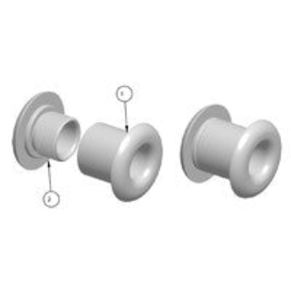 Show details for Allen "through deck" bushes - 12mm Picture of Allen "through deck" bushes - 12mm