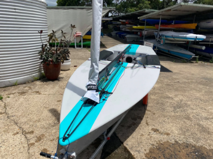 Show details for Used Ovington OK Dinghy - setup ready to go AUS 790 - SOLD Picture of Used Ovington OK Dinghy - setup ready to go AUS 790 - SOLD